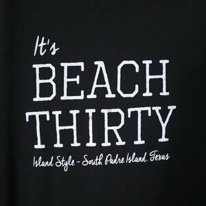 It's Beach Thirty Island Style South Padre Island Texas Woman's Tank neck cutout